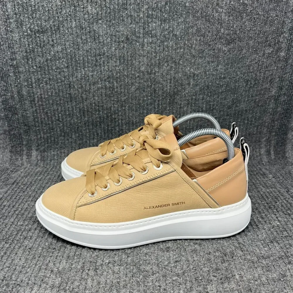 Alexander Smith London Wembley Sneakers Caramel Brown Women’s‎ 41 / US 11